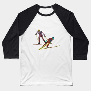 Nordic Combined Baseball T-Shirt